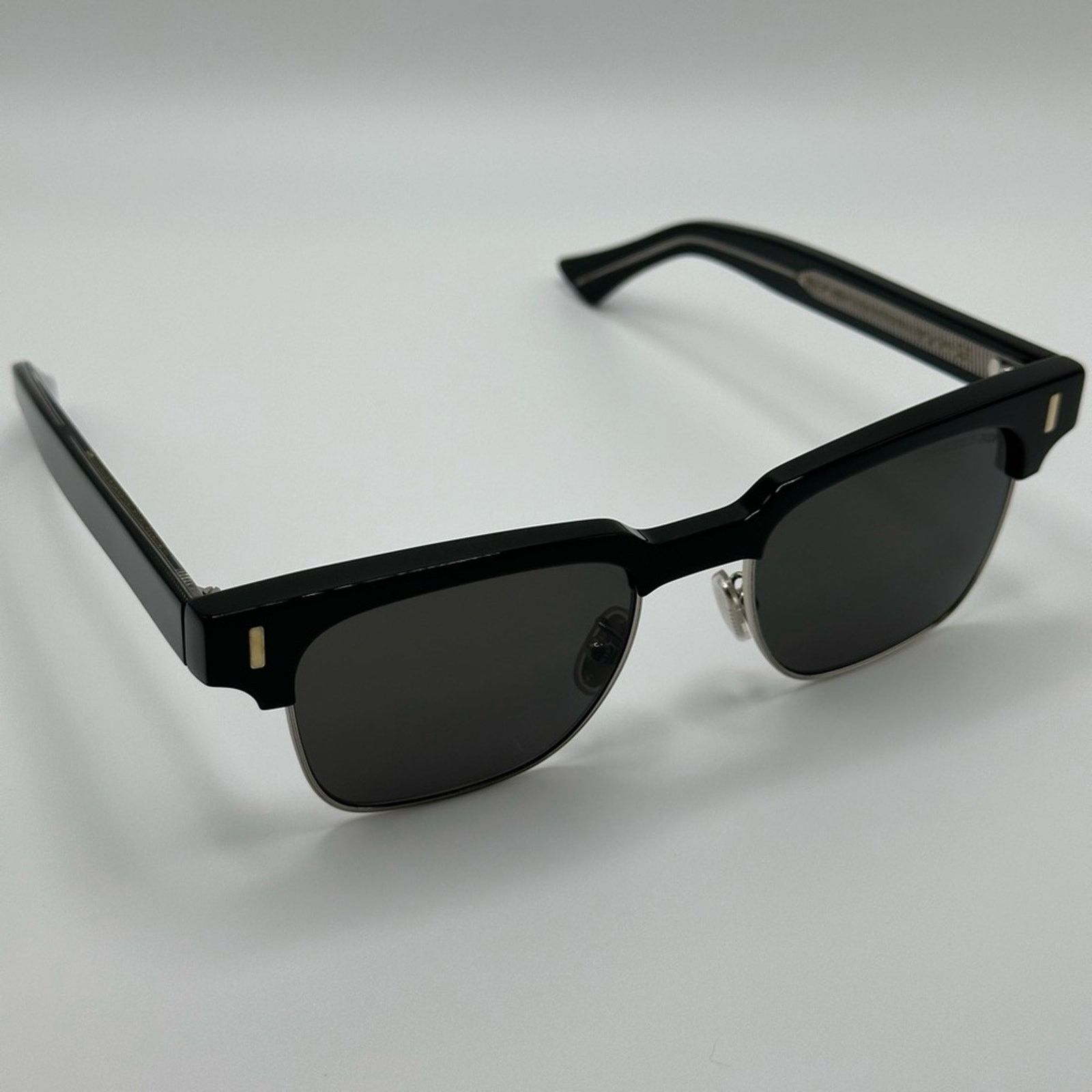 Cutler and Gross BRAND NEW CUTLER AND 1332 001 Black Grey Unisex Sunglasses Size ONE SIZE - 6 Thumbnail