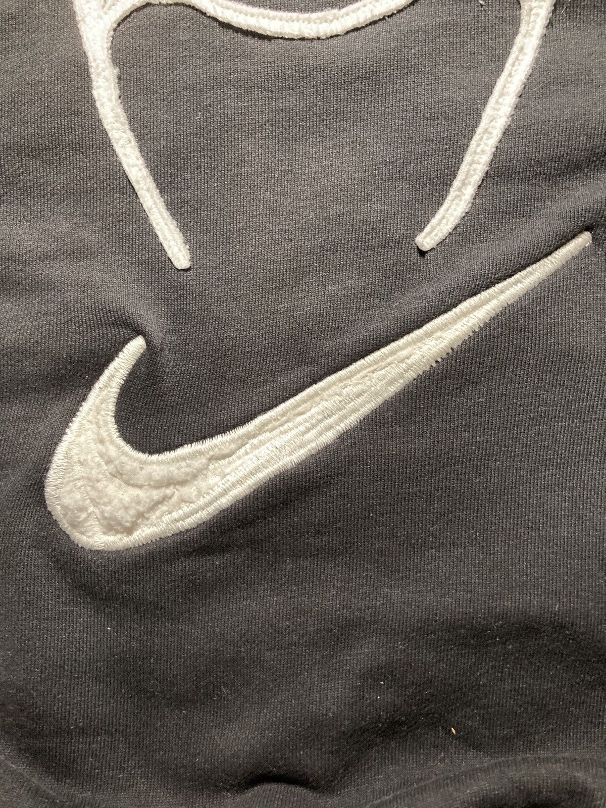 Nike × Vintage ⛩️Nike hoodie custom vintage y2k center logo spider web rare Size US L / EU 52-54 / 3 - 4 Thumbnail