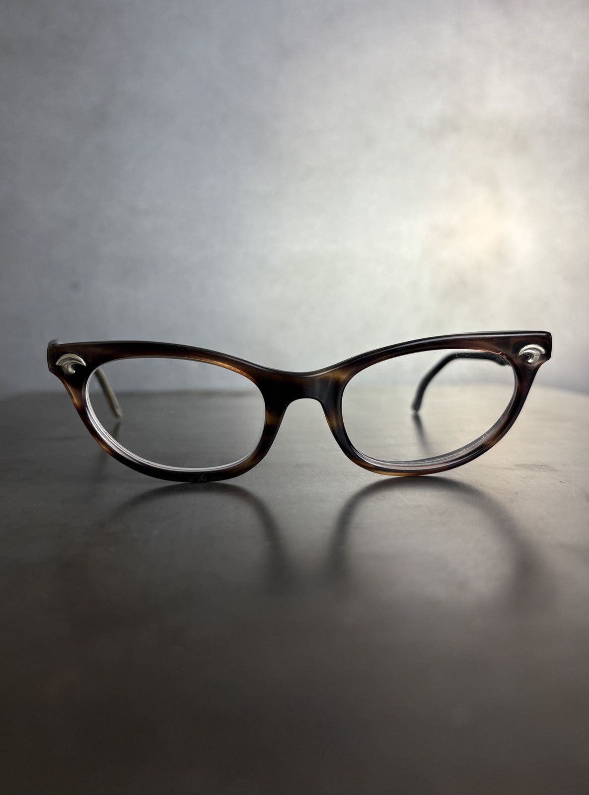 American Optical 1960s ArtCraft Eyeglasses Frames 50s True Vintage Cat Eye US Size ONE SIZE - 3 Thumbnail