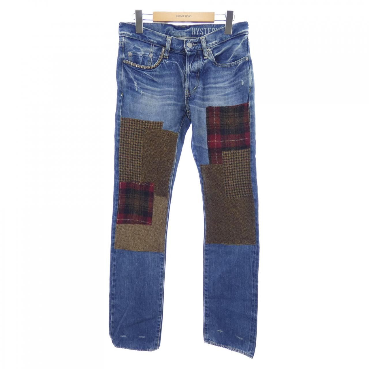 Hysteric Glamour Hysteric Glamour Hysteric Glamour Jeans Textile Jeans 0243AP02 DUTY FREE for USA Size ONE SIZE - 1 Thumbnail