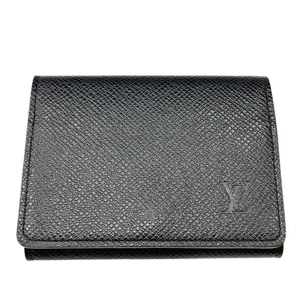 Louis Vuitton Louis Vuitton Taiga Card Case Leather Card Case M64595 DUTY FREE for USA
