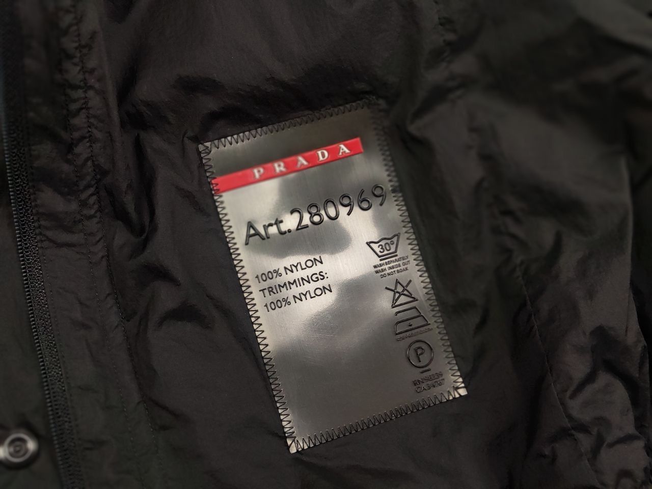 Prada Rare Prada AW07 Black Label Nylon Cargo Zip Pocket Jacket Size S / US 4 / IT 40 - 17 Thumbnail