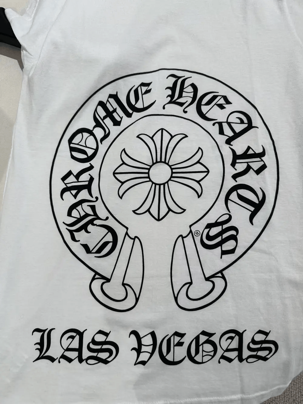 Chrome Hearts Chrome Hearts Las Vegas Exclusive Horseshoe Short Sleeve Tee Size S / US 4 / IT 40 - 3 Thumbnail