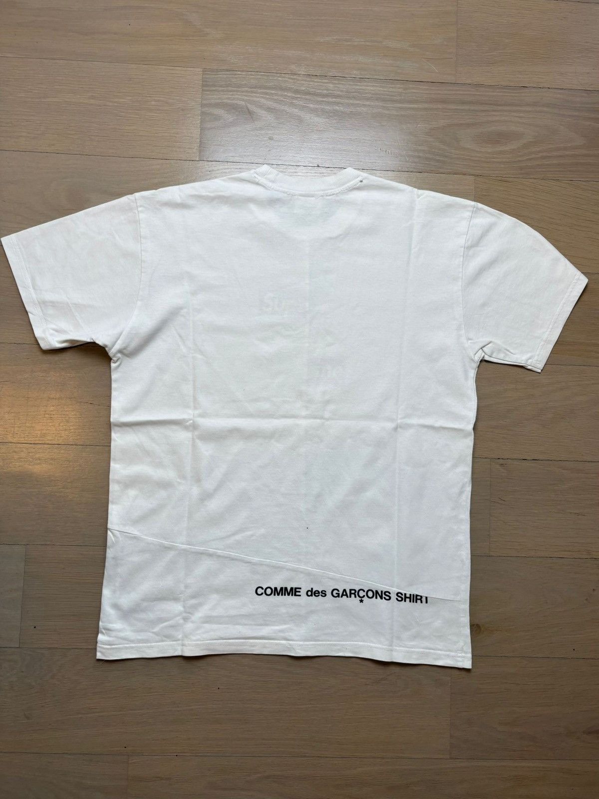 Comme des Garcons SHIRT × Supreme Supreme X comme des garçons shirt box logo white Size US M / EU 48-50 / 2 - 7 Thumbnail