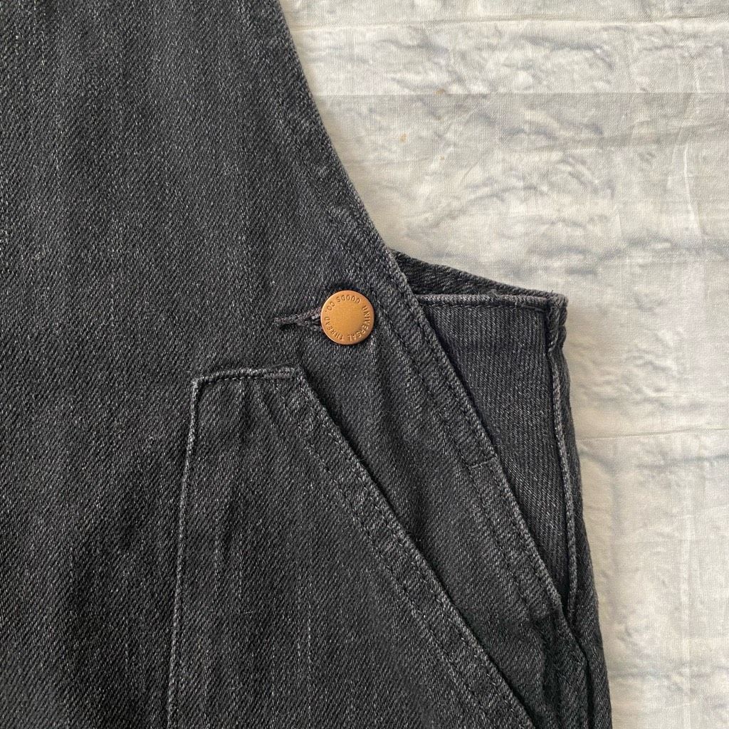 Other Universal thread women XS overall Jean skirt black Size 26" / US 2 / IT 38 - 7 Thumbnail
