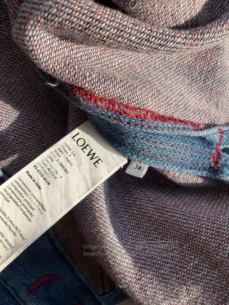 Loewe Loewe Denim Jacket Size XXS / US 00 / IT 34 - 4 Thumbnail