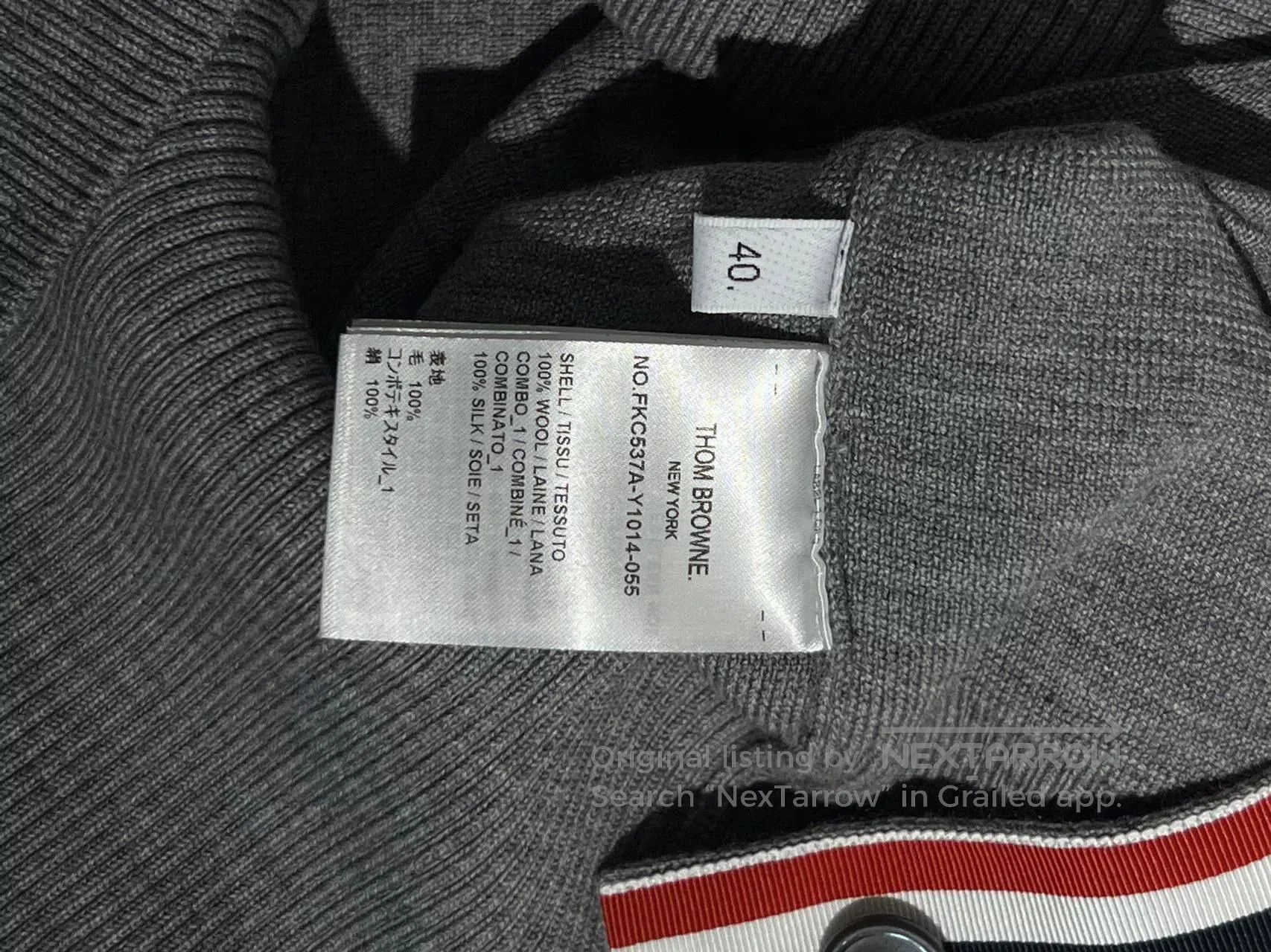 Thom Browne Thom Browne Women's Cardigan Sweater. Size S / US 4 / IT 40 - 6 Thumbnail