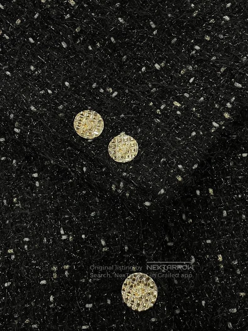 Chanel Chanel Autumn and winter handicraft workshop black gold di Size S / US 4 / IT 40 - 2 Thumbnail