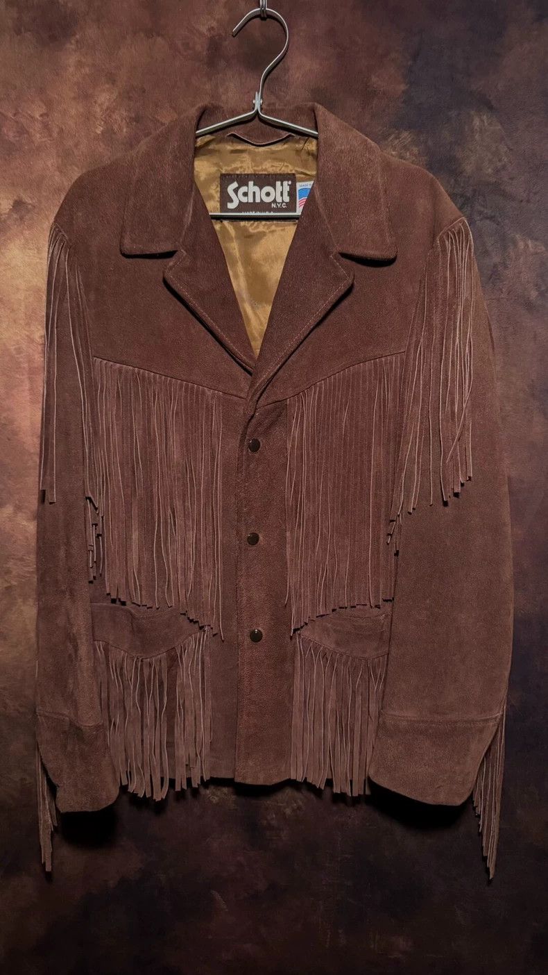 Schott Rancher 300 Suede Western type III 3 trucker jacket | Grailed