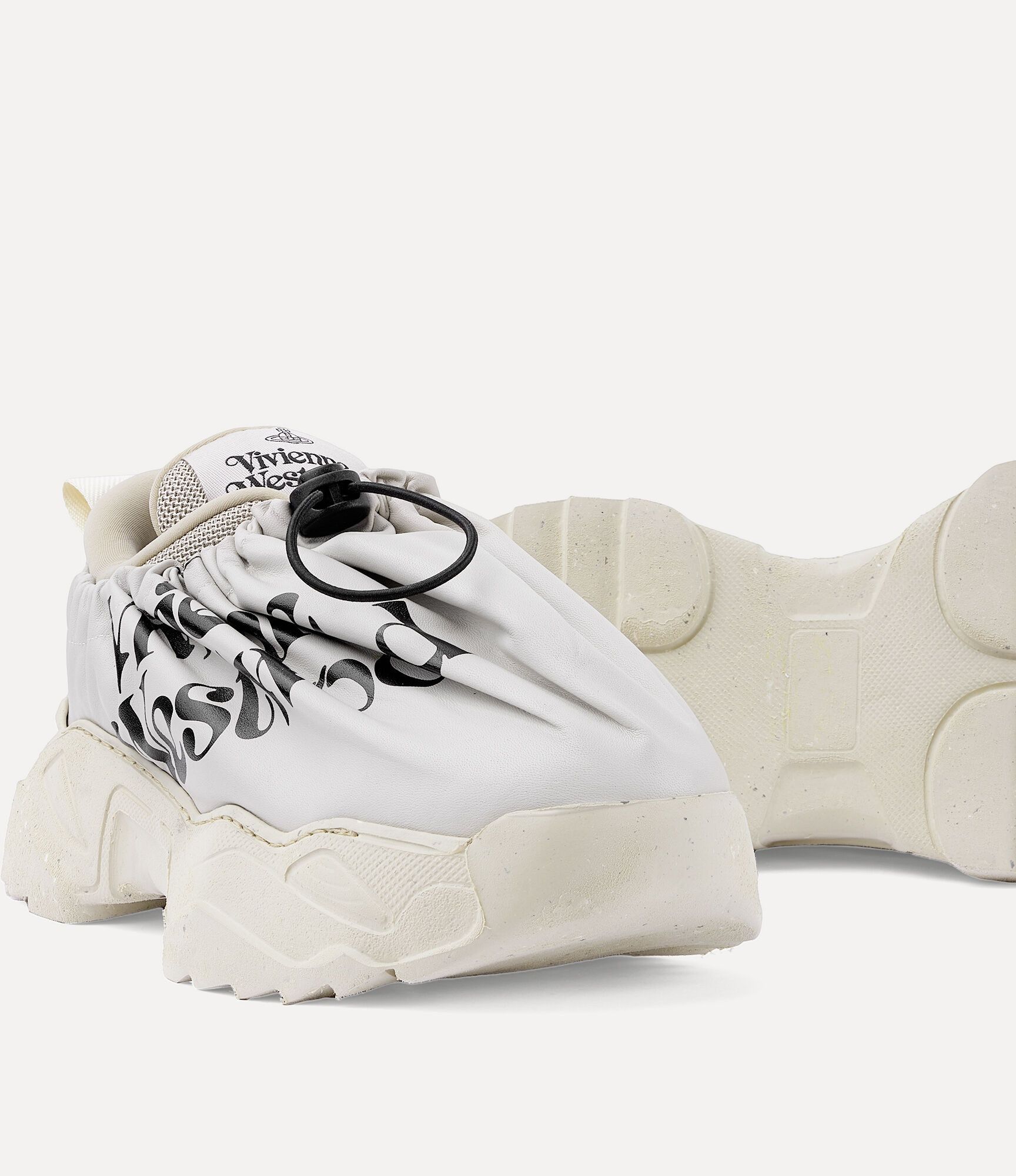 Vivienne Westwood o1f1d3z0525 Romper Bag Low-Top Sneakers in White Size US 8 / EU 41 - 5 Thumbnail