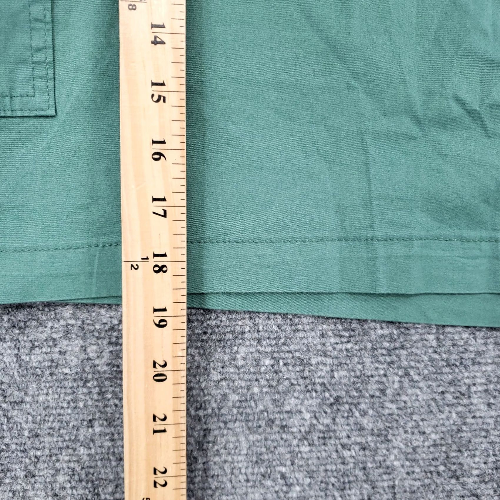 Lee Lee Skort Women M Medium Green Regular Fit Cargo Skirt Stretch Size 32" / US 10 / IT 46 - 4 Thumbnail