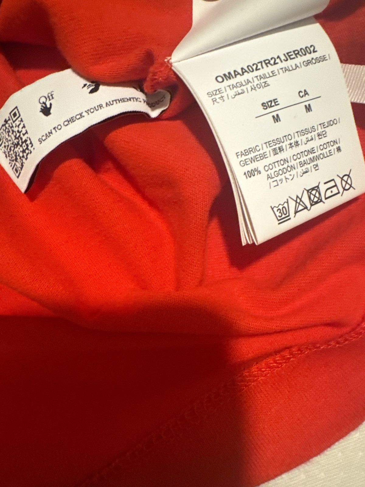 Off-White Red Mona Lisa off white t shirt Size US M / EU 48-50 / 2 - 3 Thumbnail