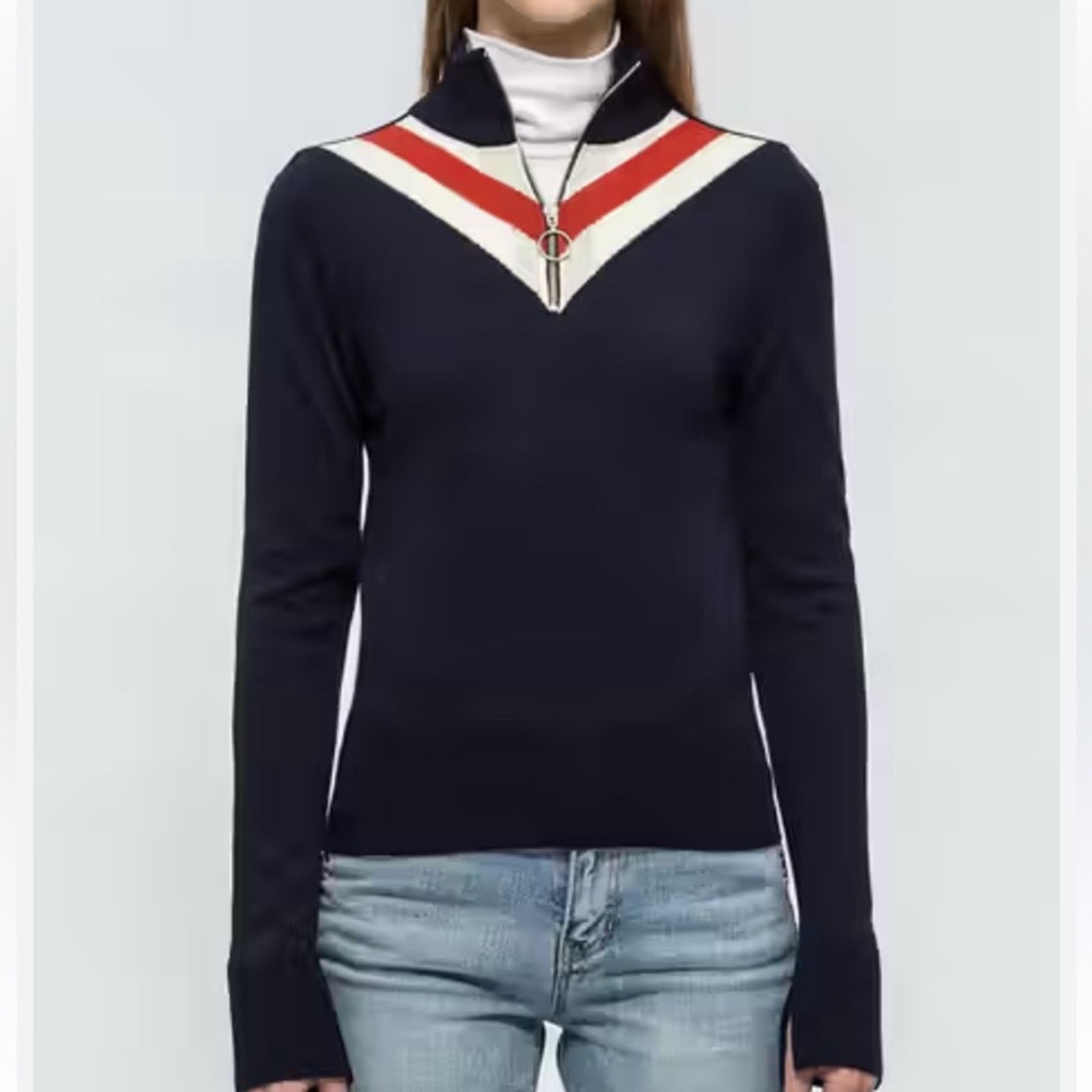 Andersson Bell ADSB Andersson Bell $399 O Ring Mod Zip Sweater Womens S Size S / US 4 / IT 40 - 5 Thumbnail