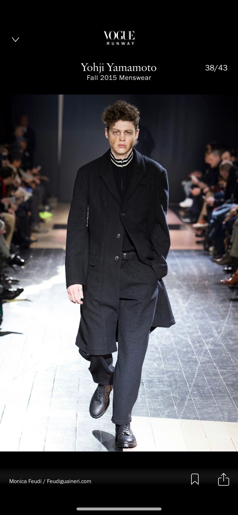 Yohji Yamamoto Yohji Yamamoto PH 15AW Long Coat Double Zip Waist Size US L / EU 52-54 / 3 - 5 Thumbnail