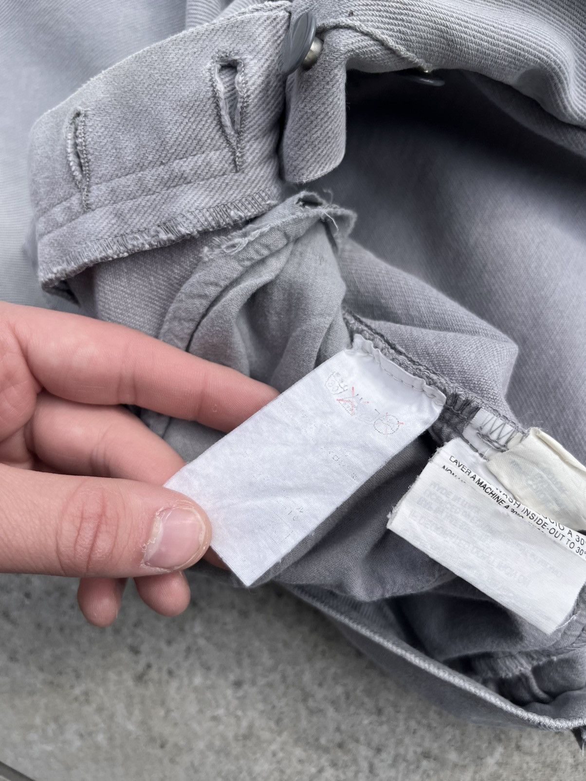 Raf Simons Archive Raf by Raf Simons late 00s straight denim jeans: Size US 33 - 12 Thumbnail