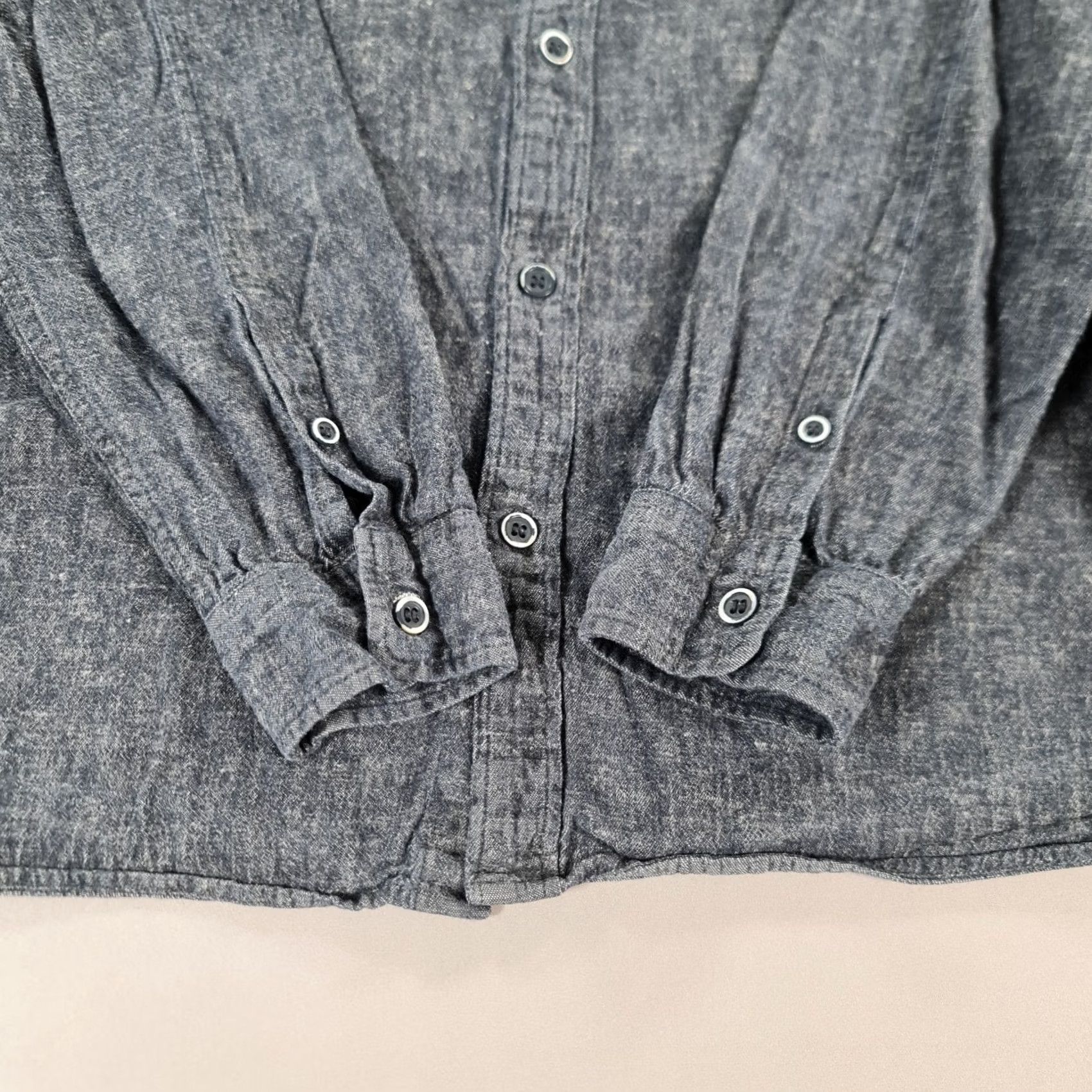 Cos COS Mens Shirt Blue Small Linen Blend Breathable Button Up Summer Holiday Shirt Mens Small Blue Linen Blend Size US S / EU 44-46 / 1 - 5 Thumbnail