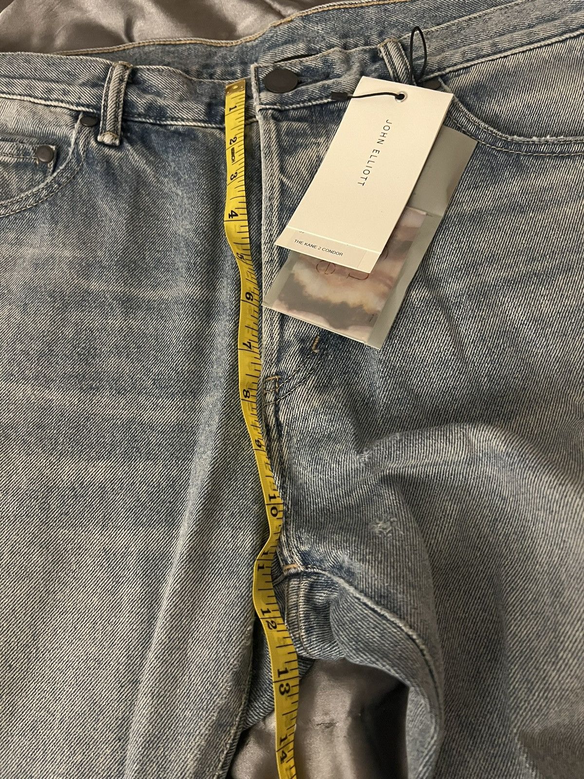 John Elliott John Elliott “The Kane 2” condor denim 33 brand NEW Size US 33 - 6 Thumbnail