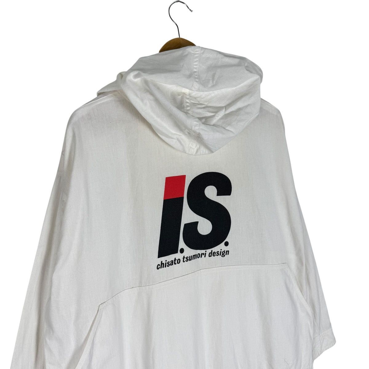 Issey Miyake 🔥80s ISSEY MIYAKE HOODIE ANORAK GEDIK BAWAH JACKET Size M / US 6-8 / IT 42-44 - 8 Thumbnail