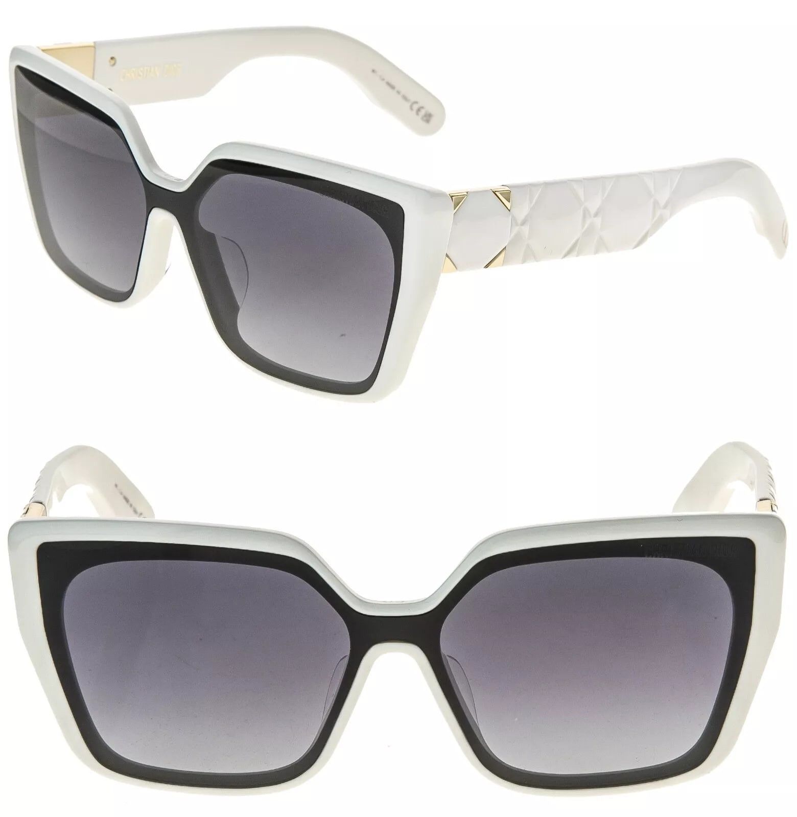 Christian Dior Monsieur CHRISTIAN DIOR Lady 9522 White S2F Sunglasses CD40148F 95.22 Size ONE SIZE - 1 Thumbnail