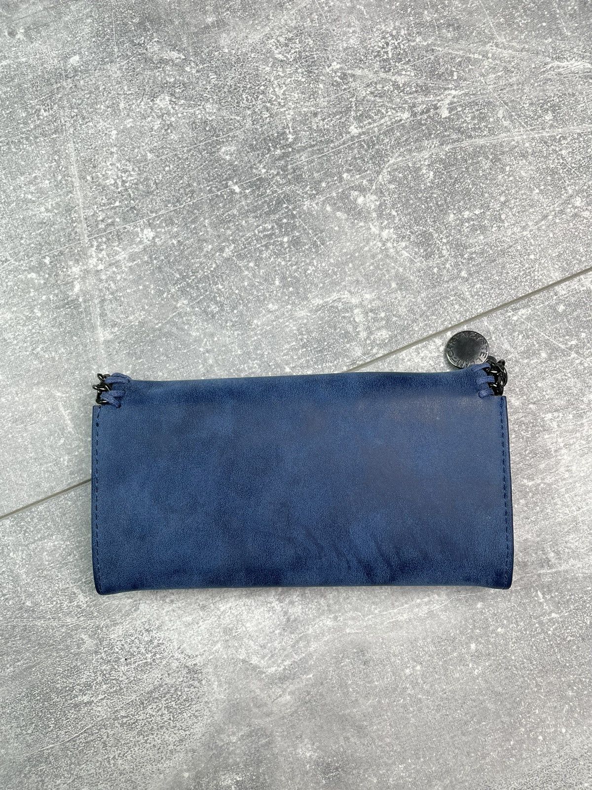 Stella McCartney Stella McCartney Leather Wallet Blue Size ONE SIZE - 4 Thumbnail