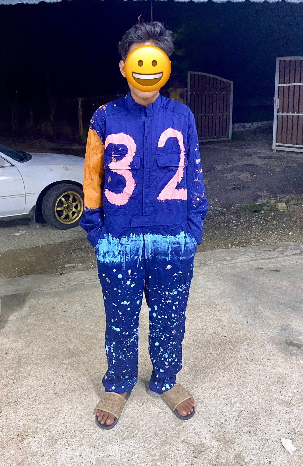 Japanese Brand Japanese Brand Coverall Art Works Mechanics Workwear Overall Size US 30 / EU 46 - 4 Thumbnail