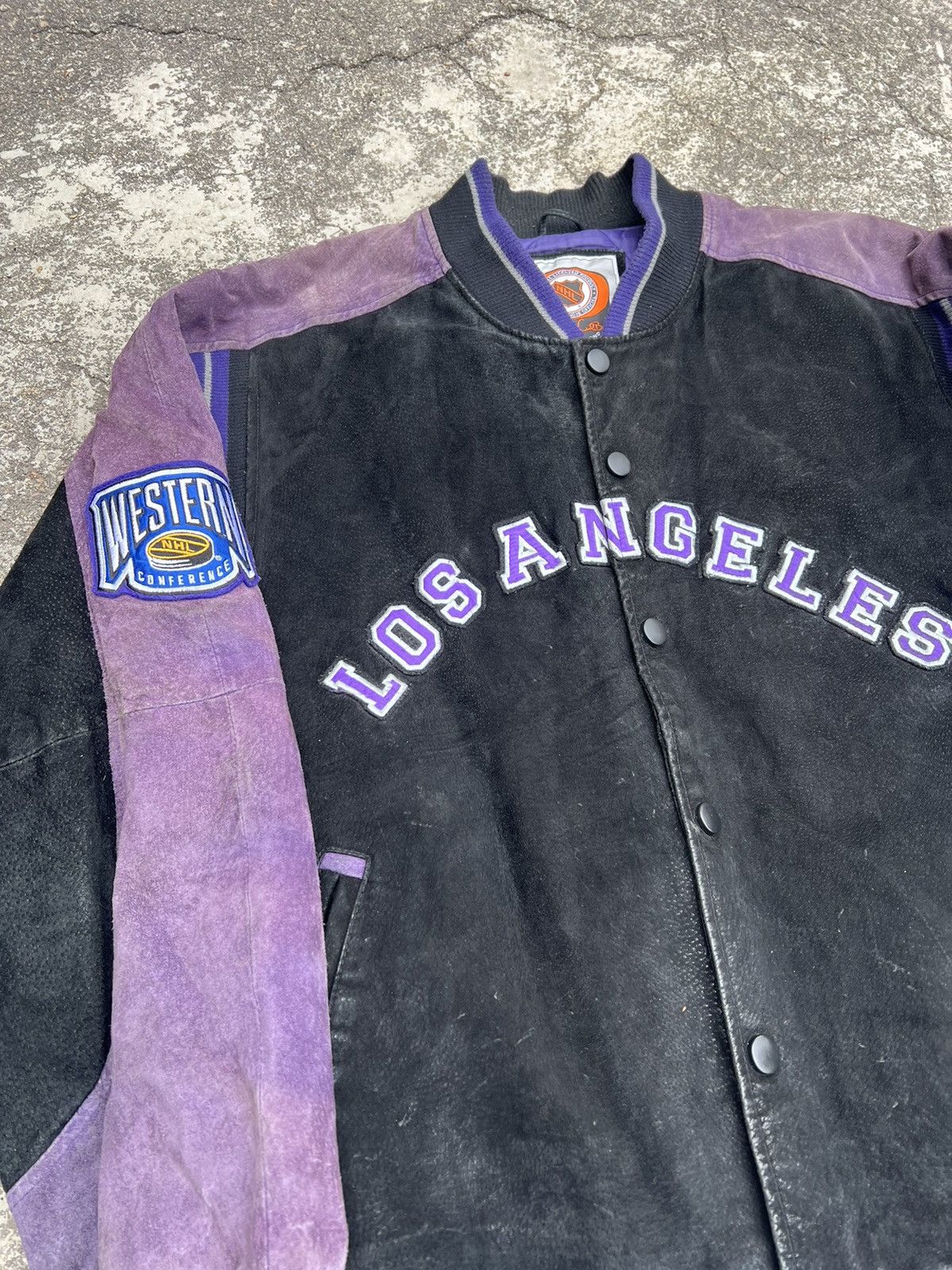 NFL × Vintage Vintage Purple 🏒NFL 🏒KINGS Bomber Size US XXL / EU 58 / 5 - 19 Thumbnail