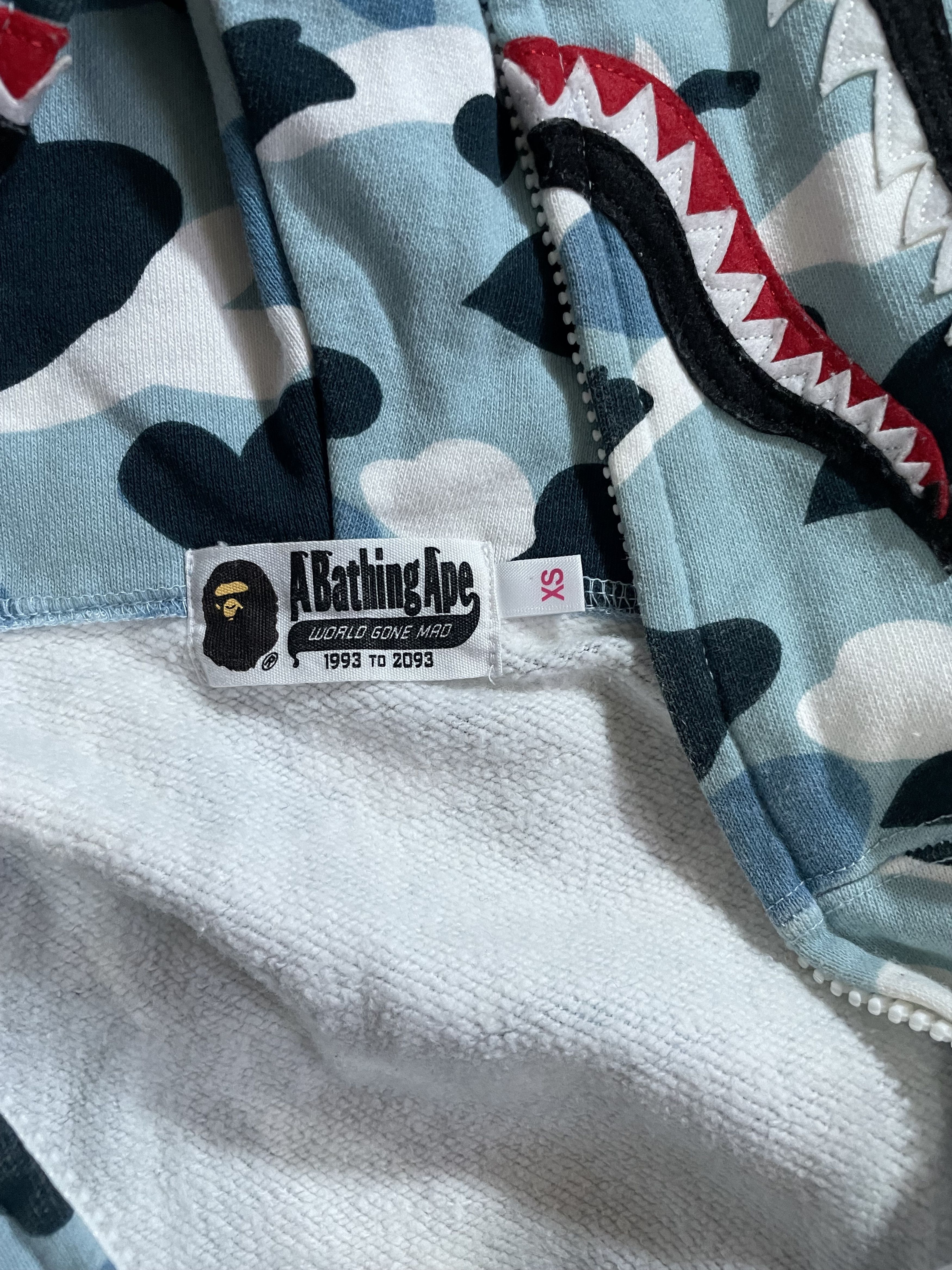 Bape BAPE MARINE CAMO SHARK ZIP Dress ONEPIECE - 2018 Size XS / US 0-2 / IT 36-38 - 10 Thumbnail