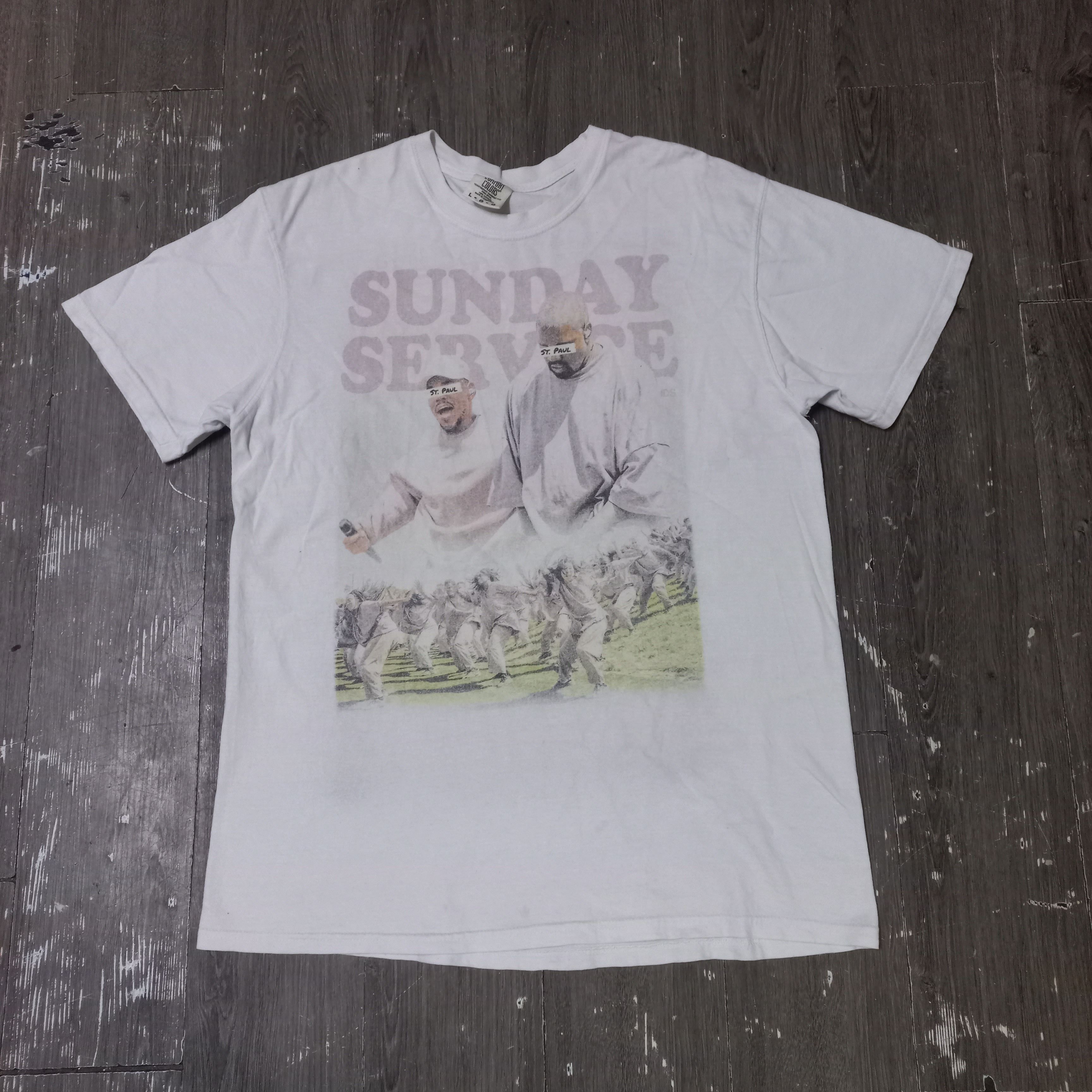 Kanye West × Rap Tees × Vintage Vintage kanye west rap tee Size US L / EU 52-54 / 3 - 1 Thumbnail