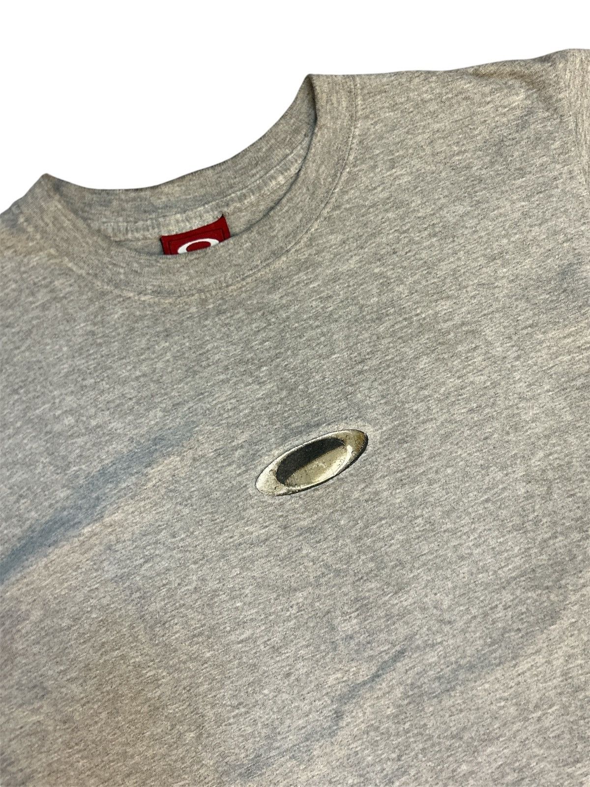 Oakley 💥VINTAGE Oakley Software Oval Metallic Print Tee Size US S / EU 44-46 / 1 - 2 Thumbnail