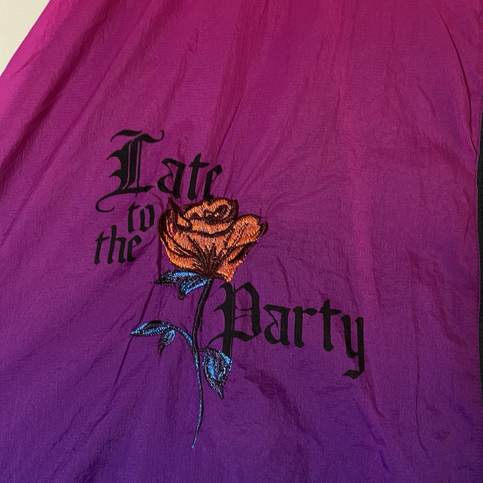 Other Silence + Noise Y2K Sz M Windbreaker Embroidery Butterfly Size M / US 6-8 / IT 42-44 - 8 Thumbnail