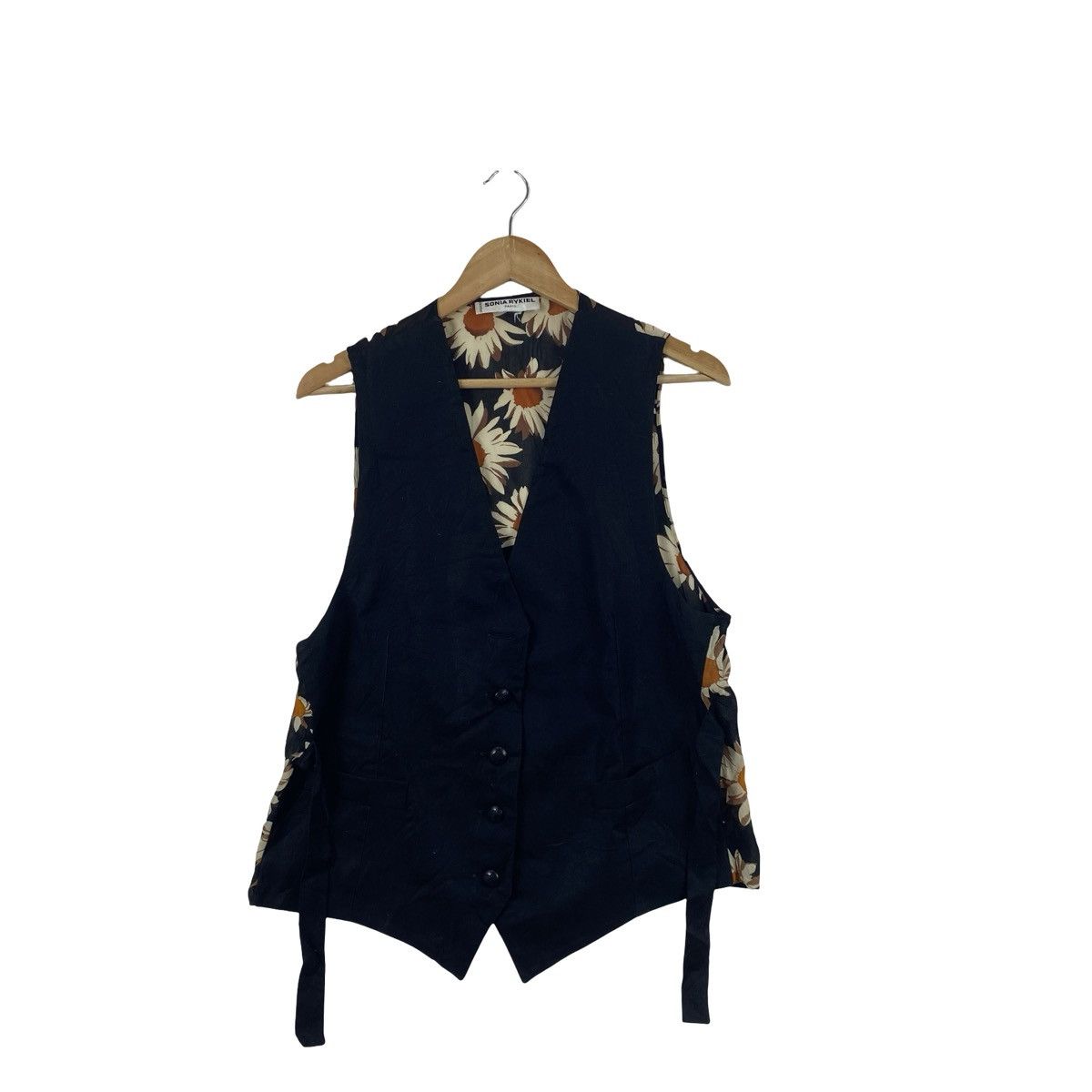 Sonia Rykiel Vintage SONIA RYKIEL Paris Floral Panel Button Front Size M / US 6-8 / IT 42-44 - 3 Thumbnail