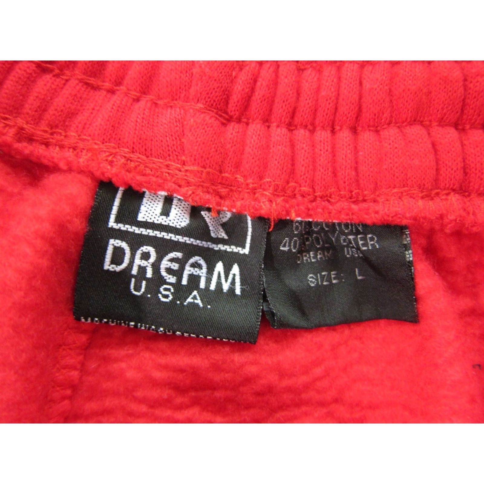 Vintage VINTAGE Dream U.S.A Cotton Jersey Red Cargo Bermuda Sweat Short Men L Size US L / EU 52-54 / 3 - 3 Thumbnail