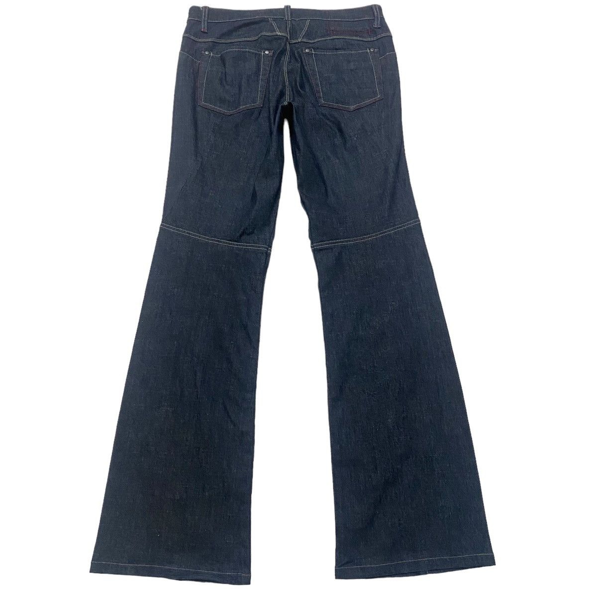 Marithe + Francois Girbaud Marithe Francois Girbaud Denim Flare Jeans Size US 31 - 2 Thumbnail