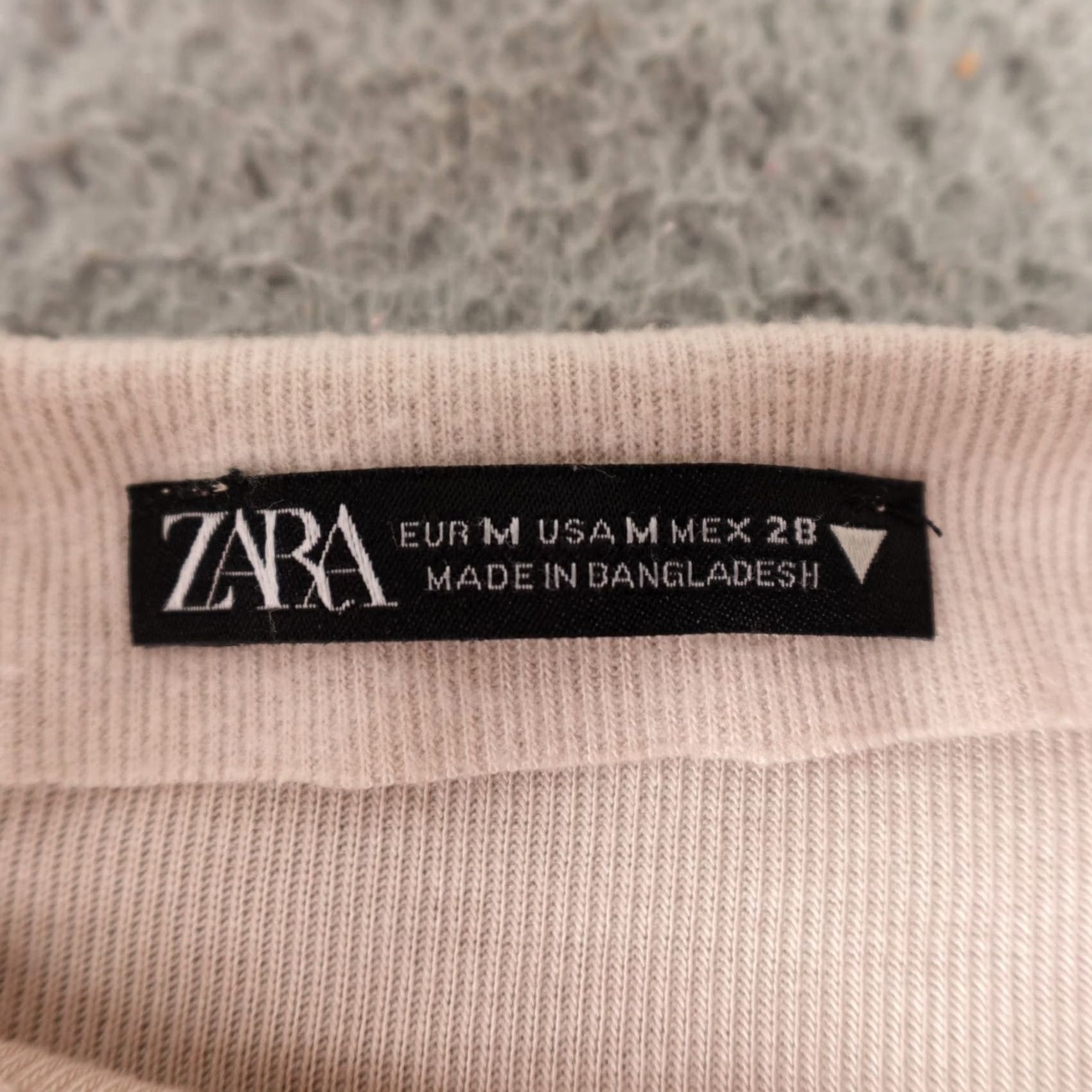 Zara Zara Knit Turtleneck Pullover Shirt Womens Medium Brown Long Sleeve Ribbed Size M / US 6-8 / IT 42-44 - 3 Thumbnail