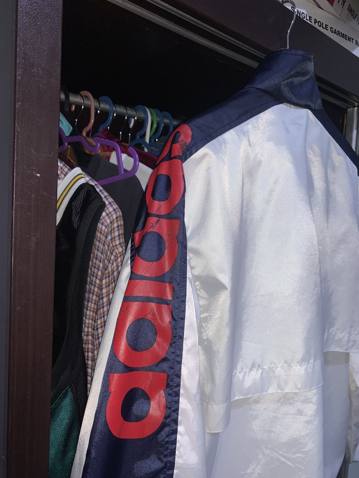 Vintage Vintage Adidas Windbreaker Halfzipper Size US XL / EU 56 / 4 - 8 Thumbnail