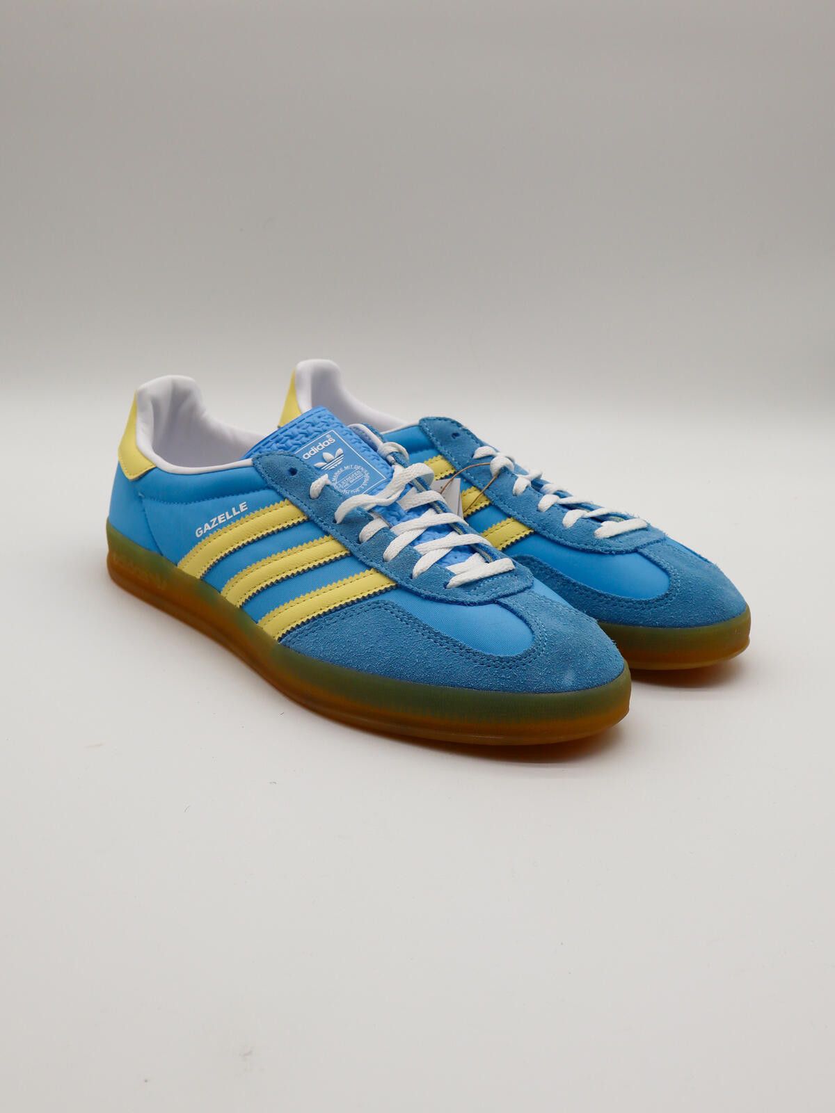 Adidas adidas Gazelle Indoor - Blue / Yellow - IE2960 – Size 10.5 Size US 11.5 / EU 44-45 - 1 Thumbnail