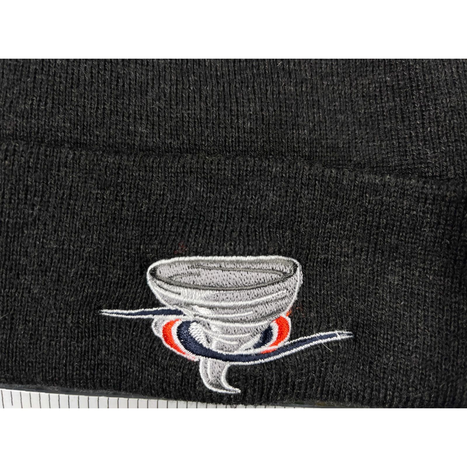 Logo 7 Promo Headwear Beanie Womens One Size Black Logo Knit 100% Acrylic Snow Ski Size ONE SIZE - 2 Thumbnail