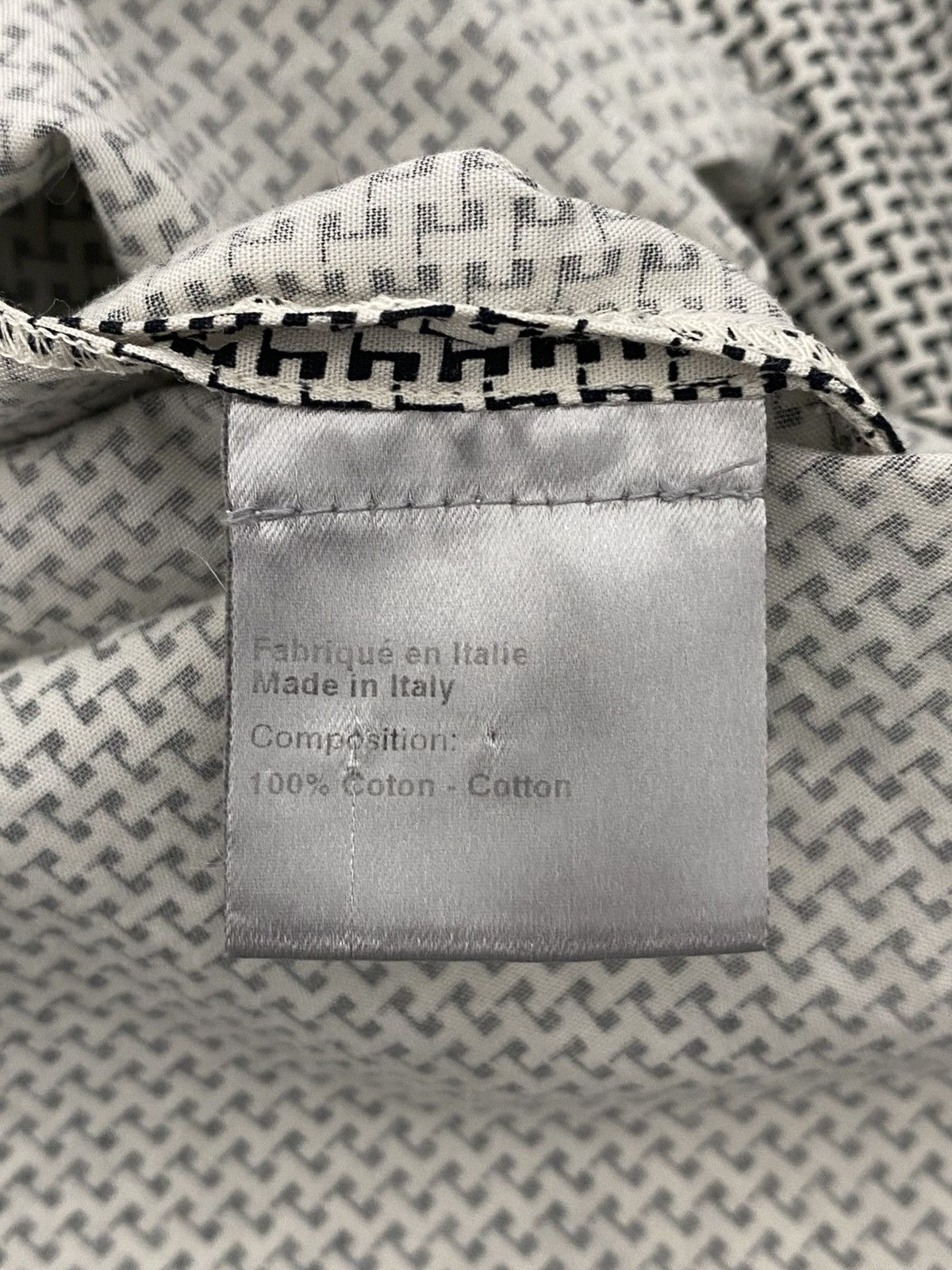 Dior 2000's Dior Homme Japan Patterned Shirt Size US M / EU 48-50 / 2 - 4 Thumbnail