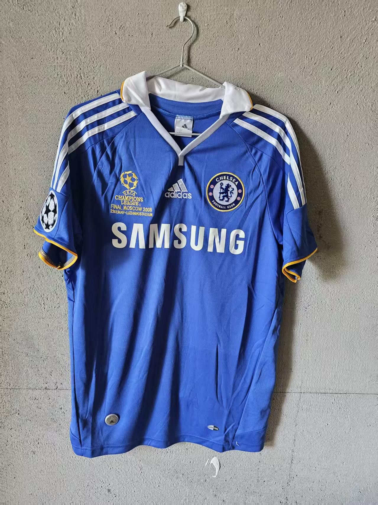 Other 2008 Chelsea 13 Michael Ballack Jersey Home Size US L / EU 52-54 / 3 - 2 Thumbnail