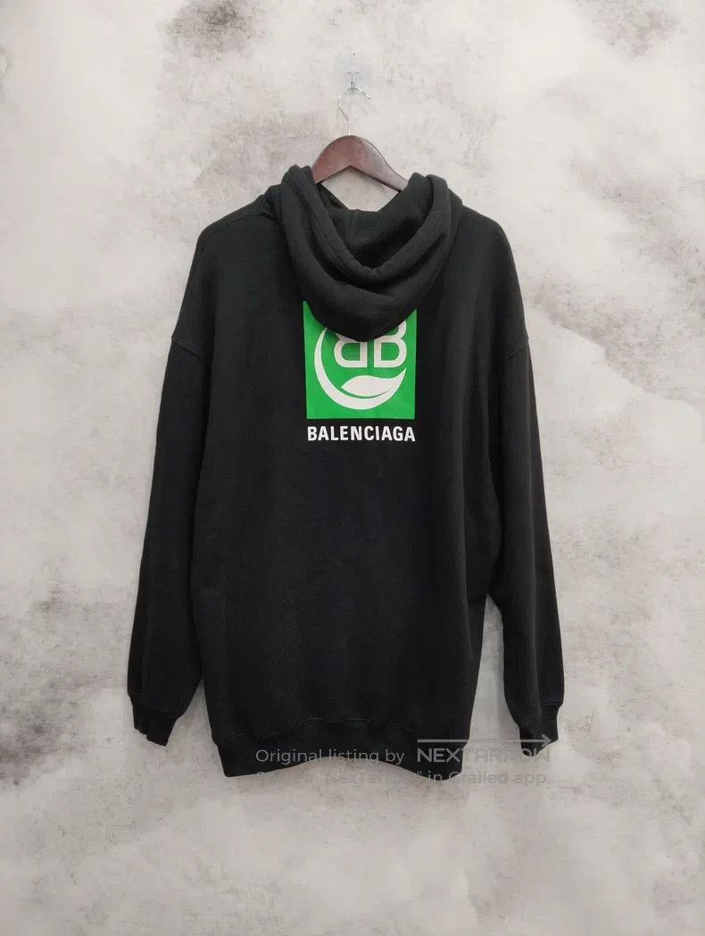 Balenciaga Balenciaga Black Sweatshirt Size US M / EU 48-50 / 2 - 2 Thumbnail