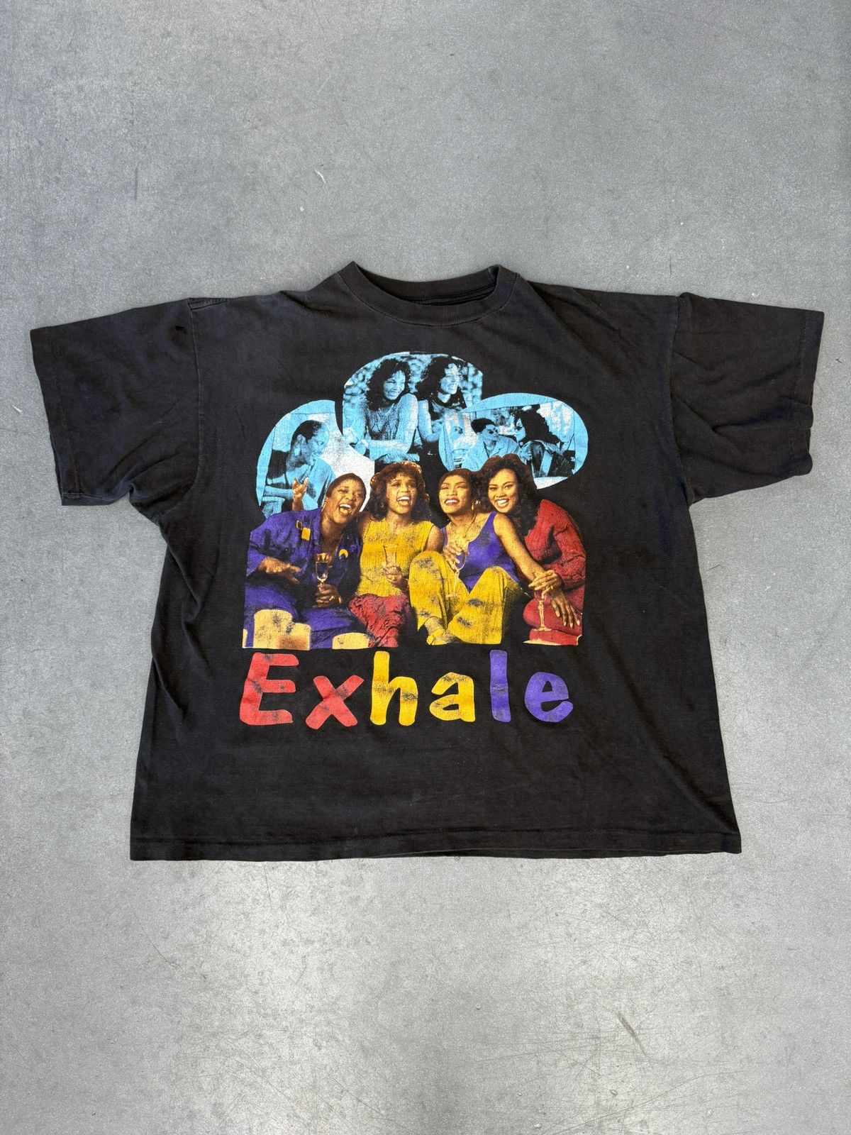 Rap Tees × Vintage ‘90s Vintage Waiting To Exhale Whitney Houston Rap Tee Size US XXL / EU 58 / 5 - 1 Thumbnail