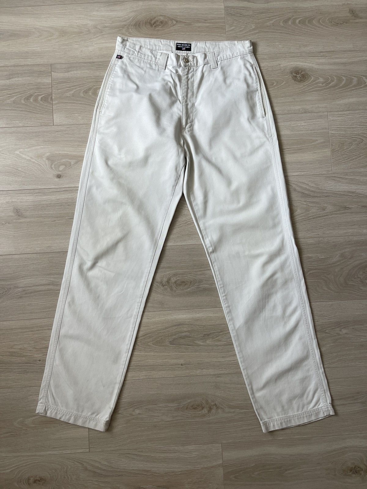 Polo Ralph Lauren Vintage polo ralph lauren beige chino pants polo jeans W33 Size US 33 - 7 Thumbnail