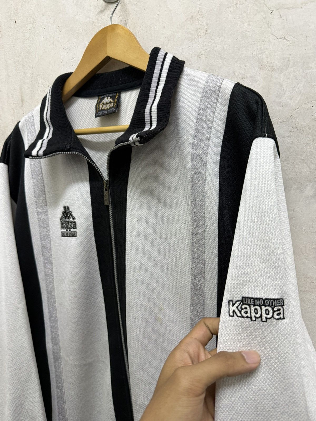 Kappa Vintage 90s Distressed Kappa Tracktop Sportwear Size US XL / EU 56 / 4 - 5 Thumbnail