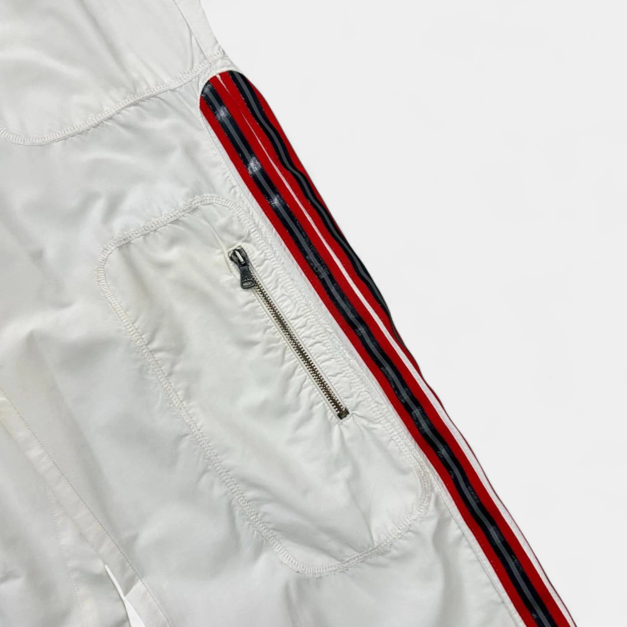 Dolce & Gabbana Dolce & Gabbana Track Pants White Nylon Size US 36 / EU 52 - 3 Thumbnail