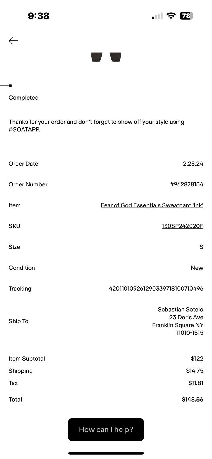 Fear of God Essentials Fear Of God Sweatpants "ink" Size US 32 / EU 48 - 5 Thumbnail