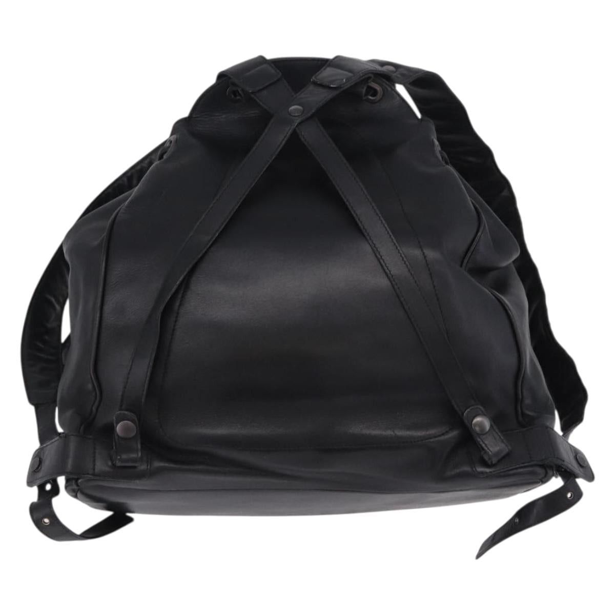 Bottega Veneta BOTTEGA VENETA INTRECCIATO Backpack Leather Black 155095 Size ONE SIZE - 2 Thumbnail
