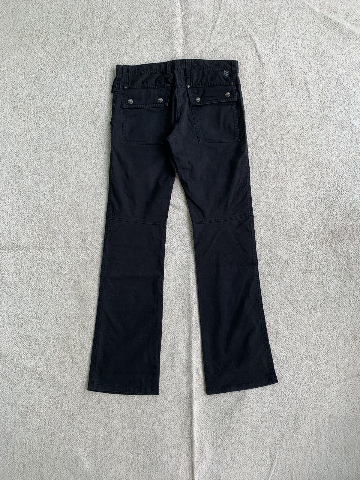 Japanese Brand × Le Grande Bleu (L.G.B.) VTG 00s Blue way japan Boot Cut Trousers Pants Size US 32 / EU 48 - 2 Thumbnail