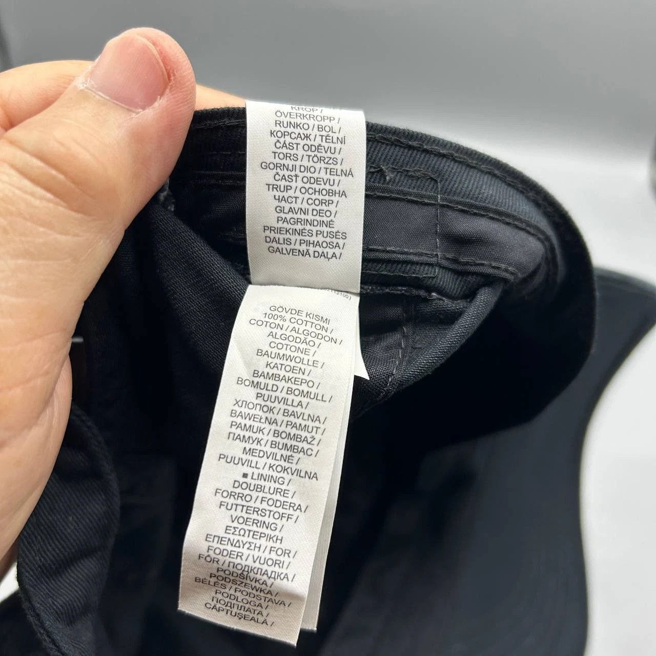 Nike Nike Club Hat Men Black Embroidered Swoosh Strap Back Cotton Size ONE SIZE - 3 Thumbnail