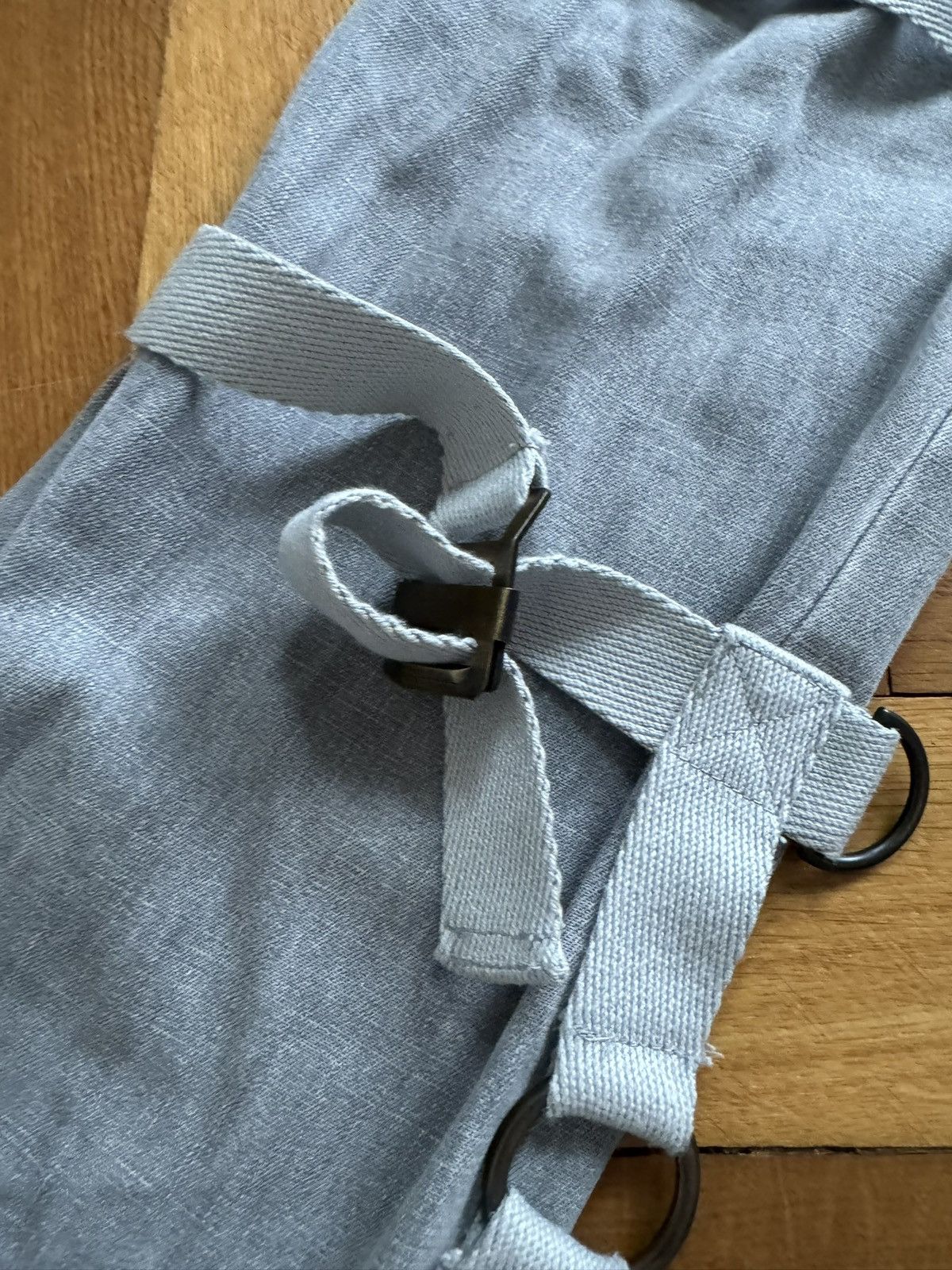 Dolce & Gabbana Dolce & Gabbana A/W2003 Runway Bondage Denim Size US 33 - 4 Thumbnail