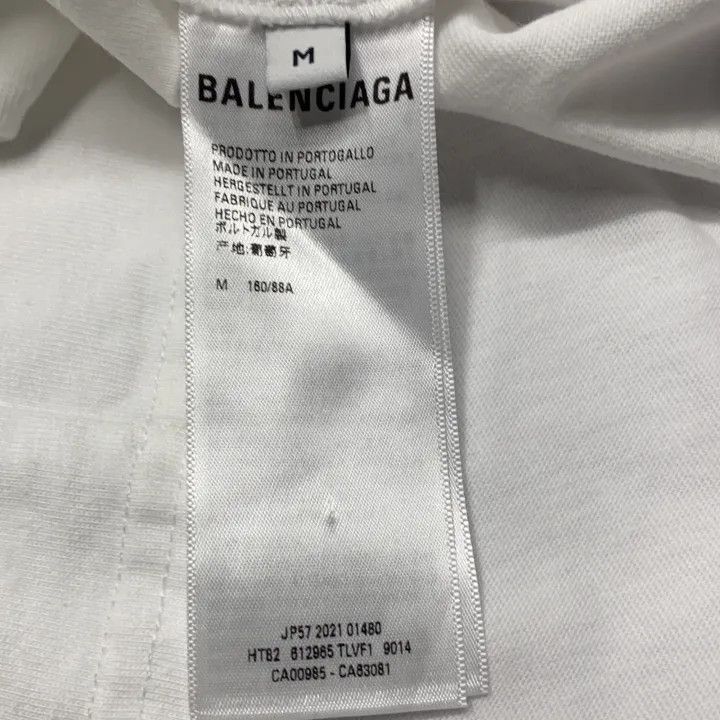 Balenciaga Balenciaga SS22 Slime Print Short Sleeve T-shirt 0079-2507 Size M / US 6-8 / IT 42-44 - 3 Thumbnail